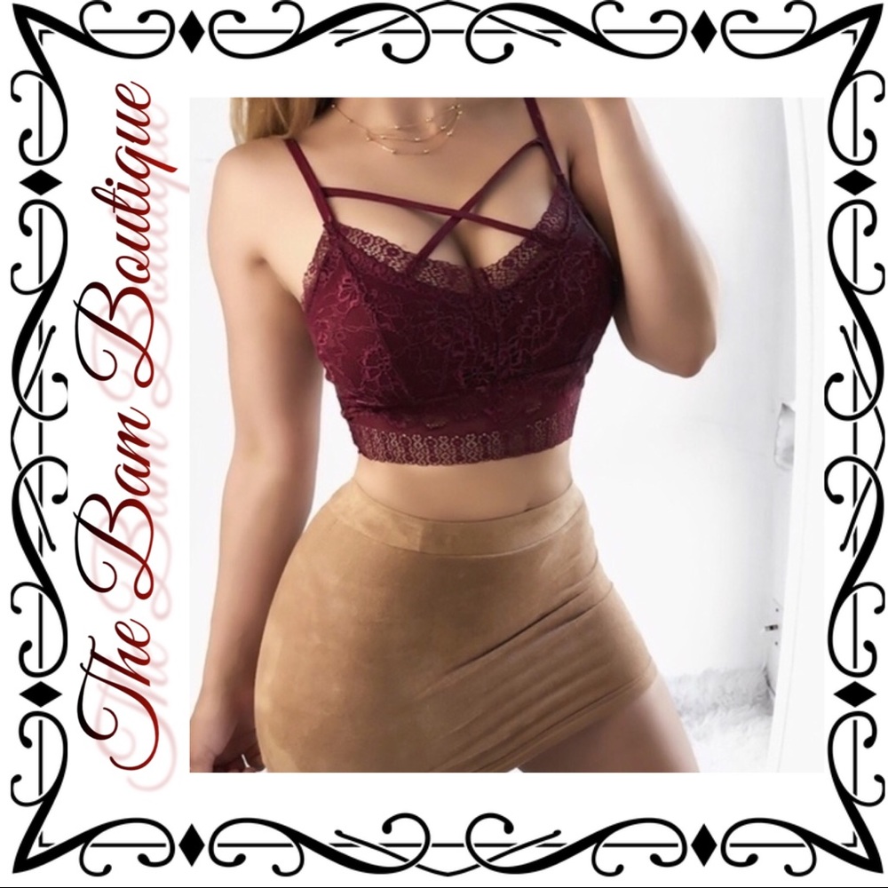 Halter Style Bralette/Crop Top